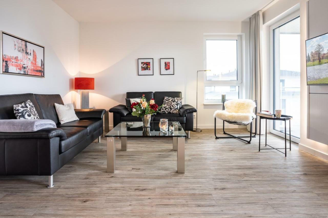 Appartement Bernstein mit Penthouseflair - Oase am Haff Garz  Exterior foto